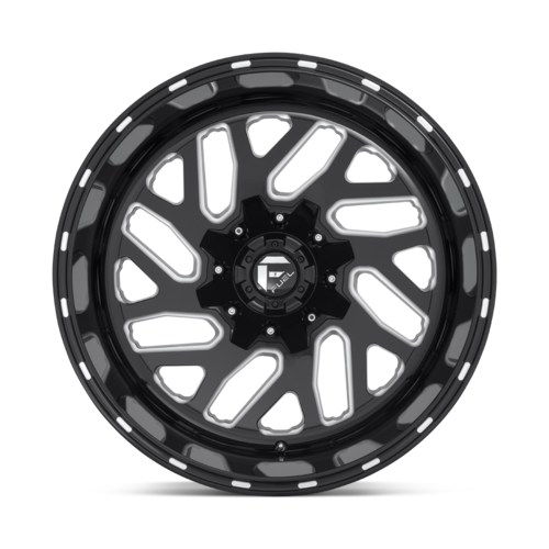 Fuel Off-Road 1-Piece D581 Triton Gloss Black Milled