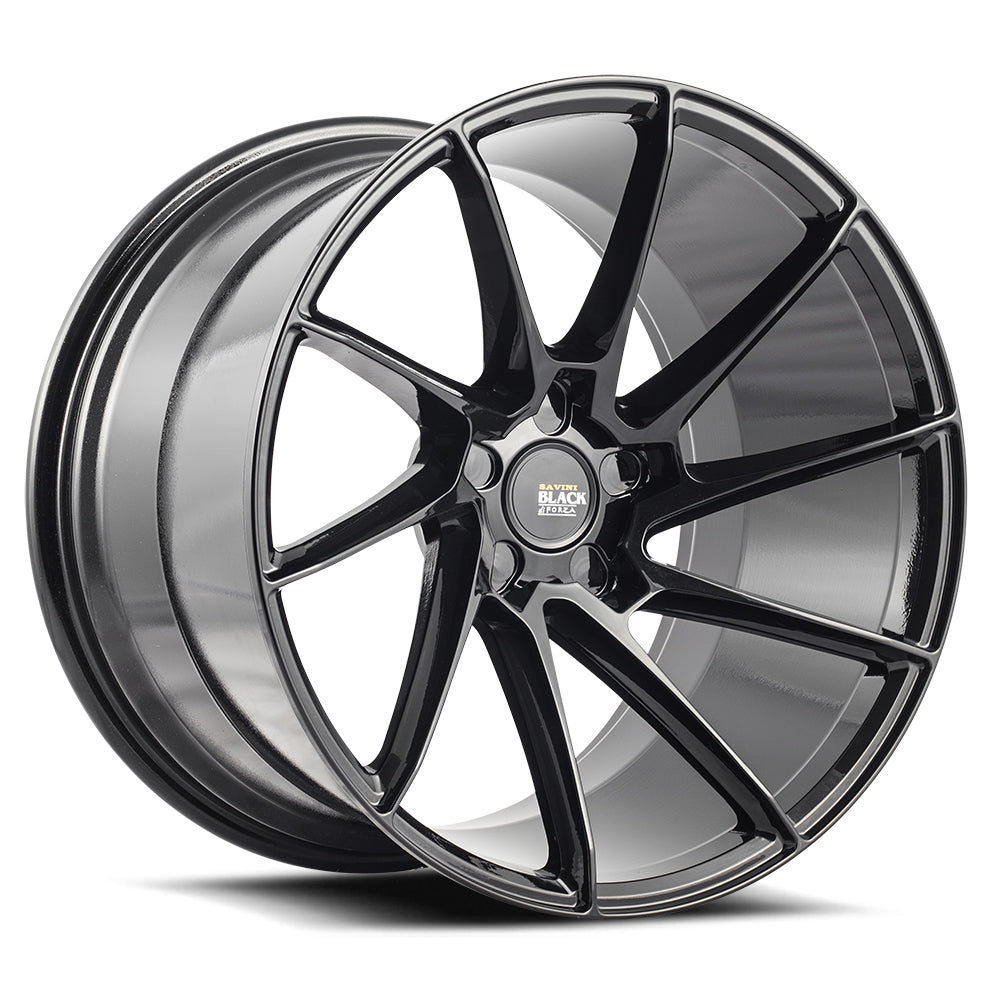 Savini Black Di Forza BM15 – Wheels Collection Ltd.