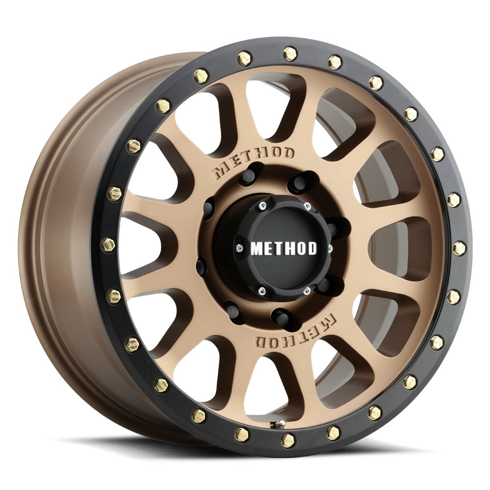 Method Race Wheels MR305 NV HD Method Bronze Matte Black Lip