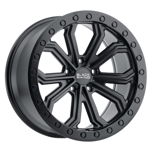 Black Rhino Trabuco Matte Black w/ Black Bolts